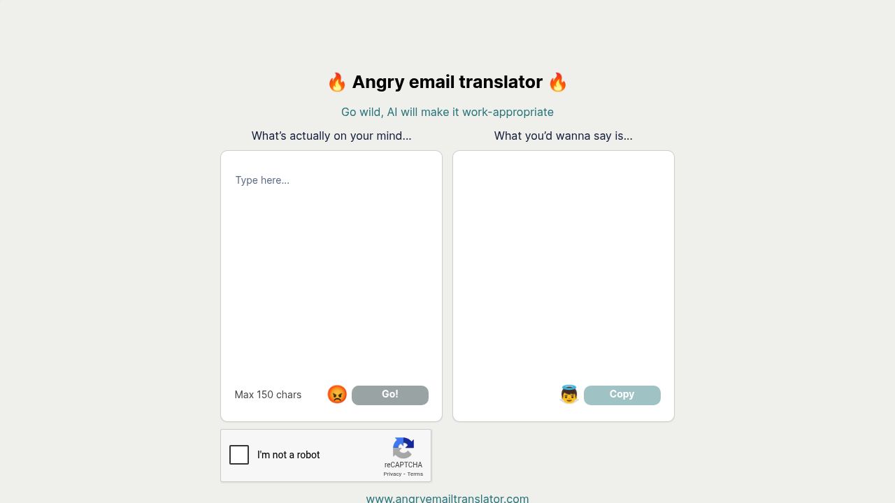 Angry Email Translator