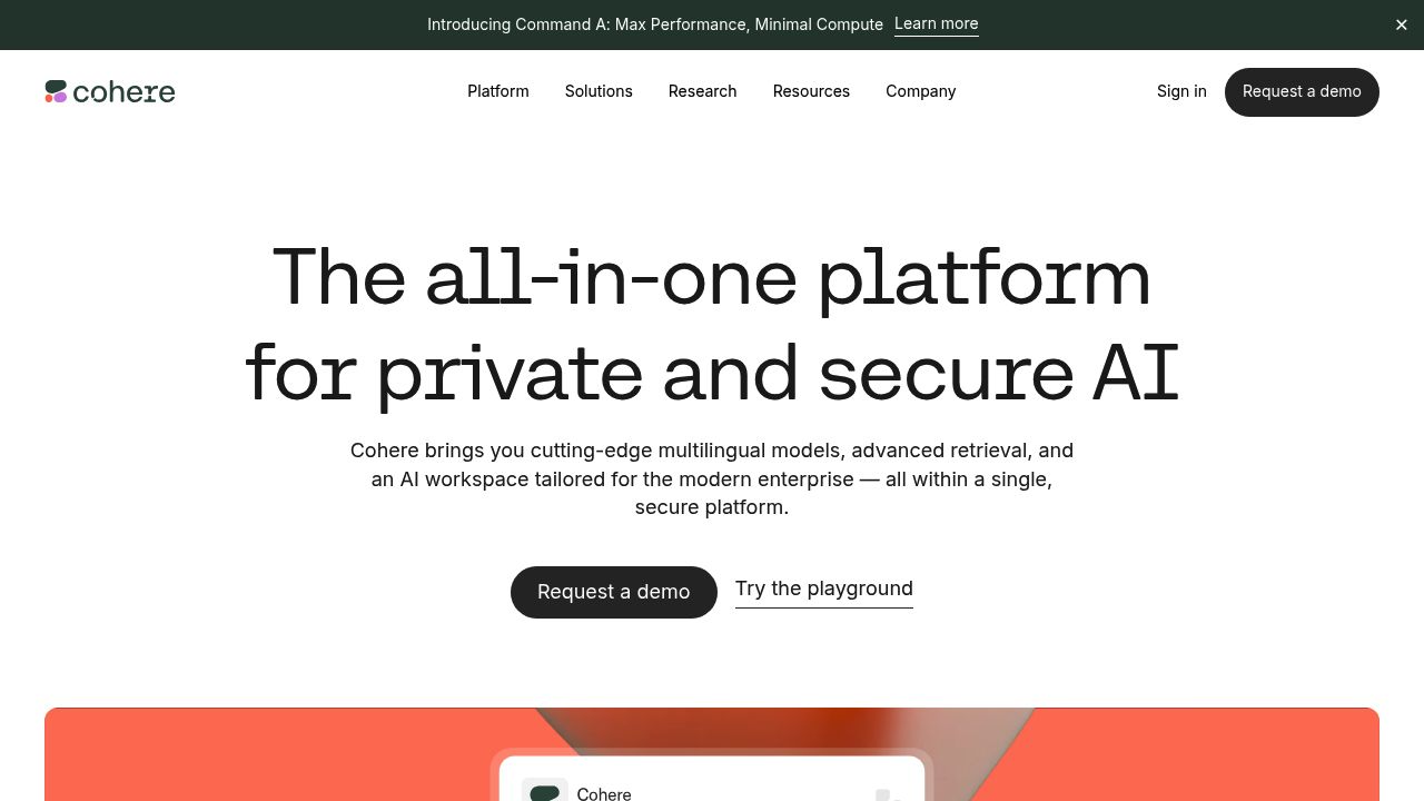Chat | Cohere