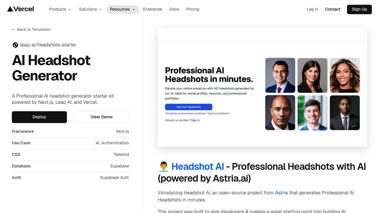 HeadshotGenerator.io