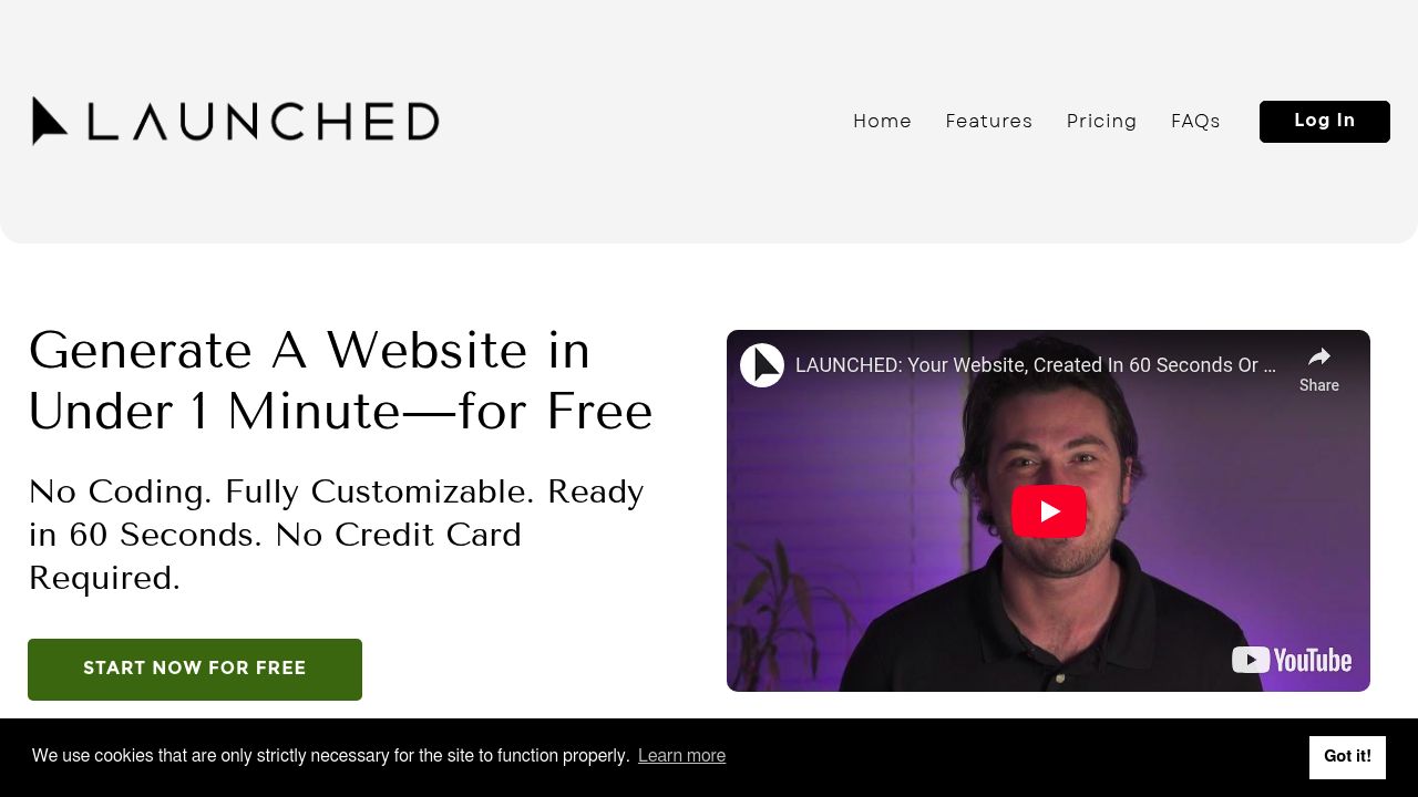 Launched