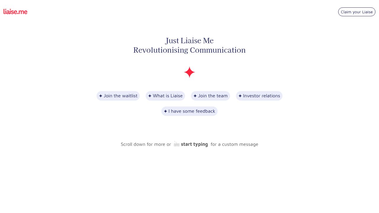 Liaise