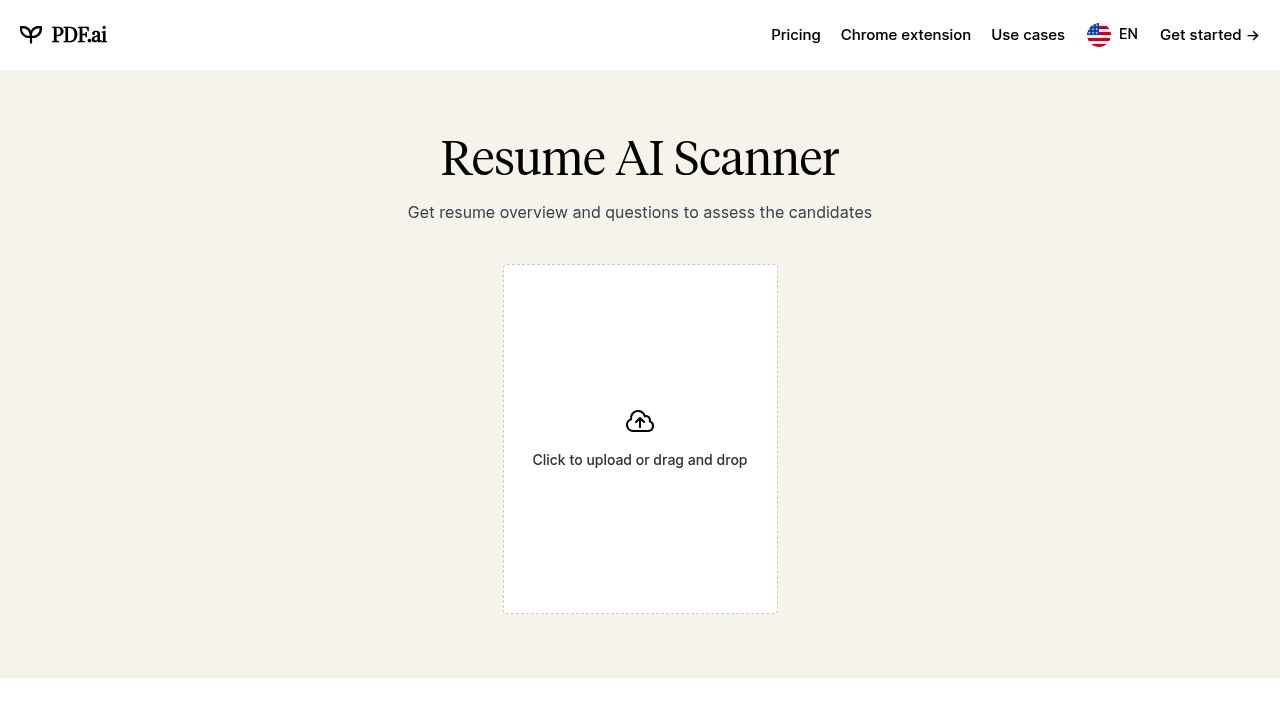 Resume AI Scanner