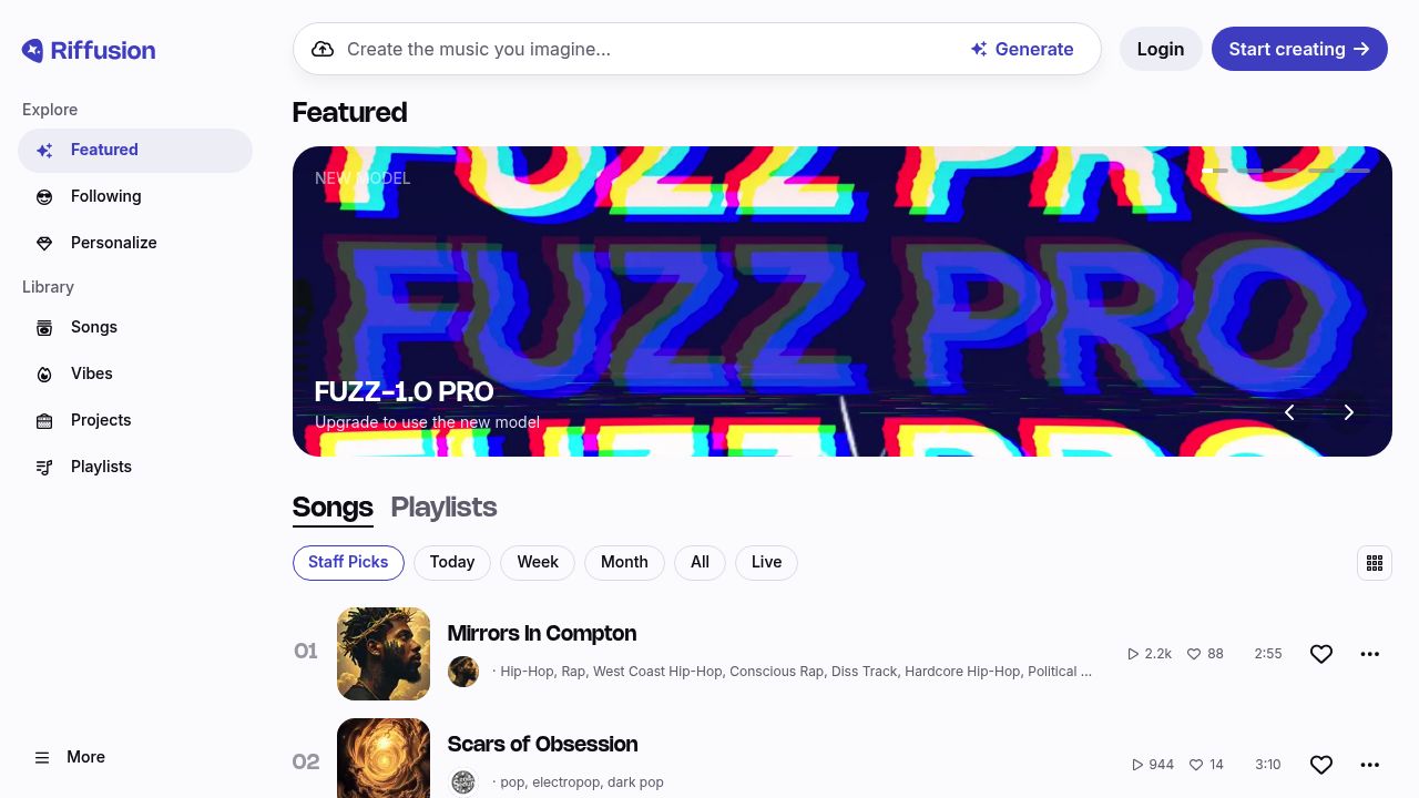 Riffusion