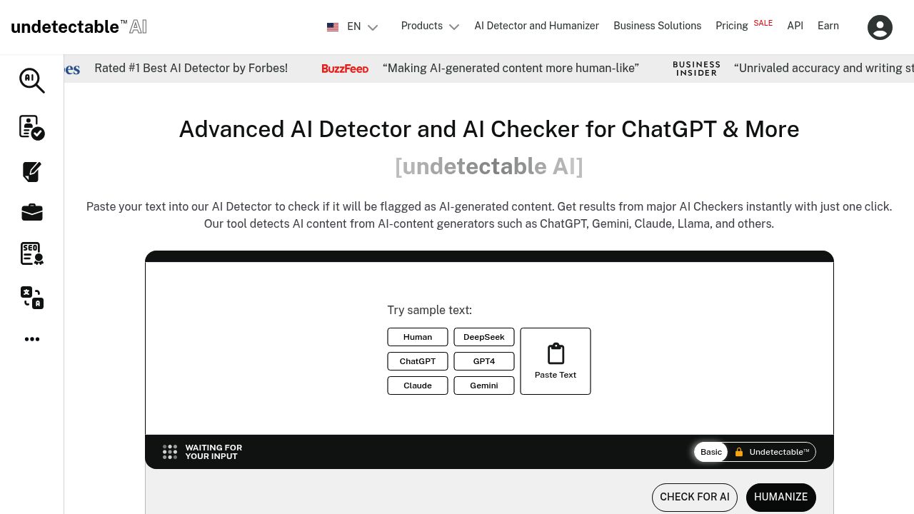Undetectable AI