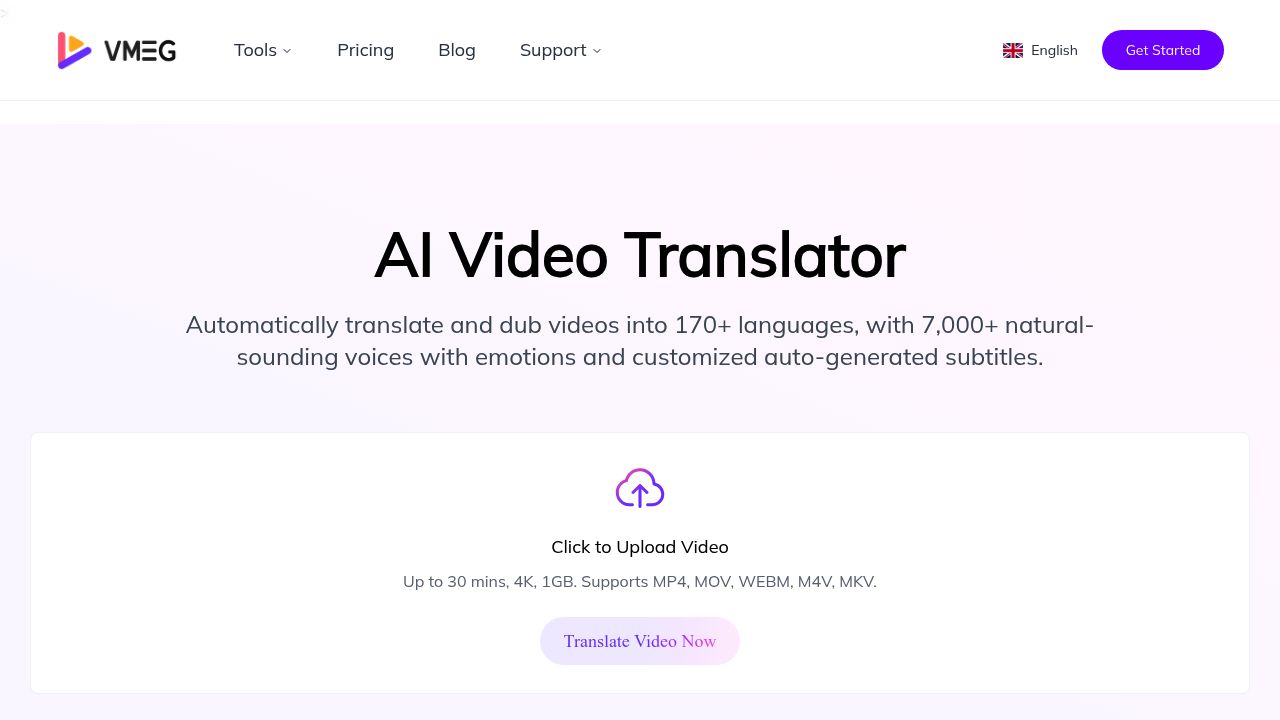 VMEG – Video Translator