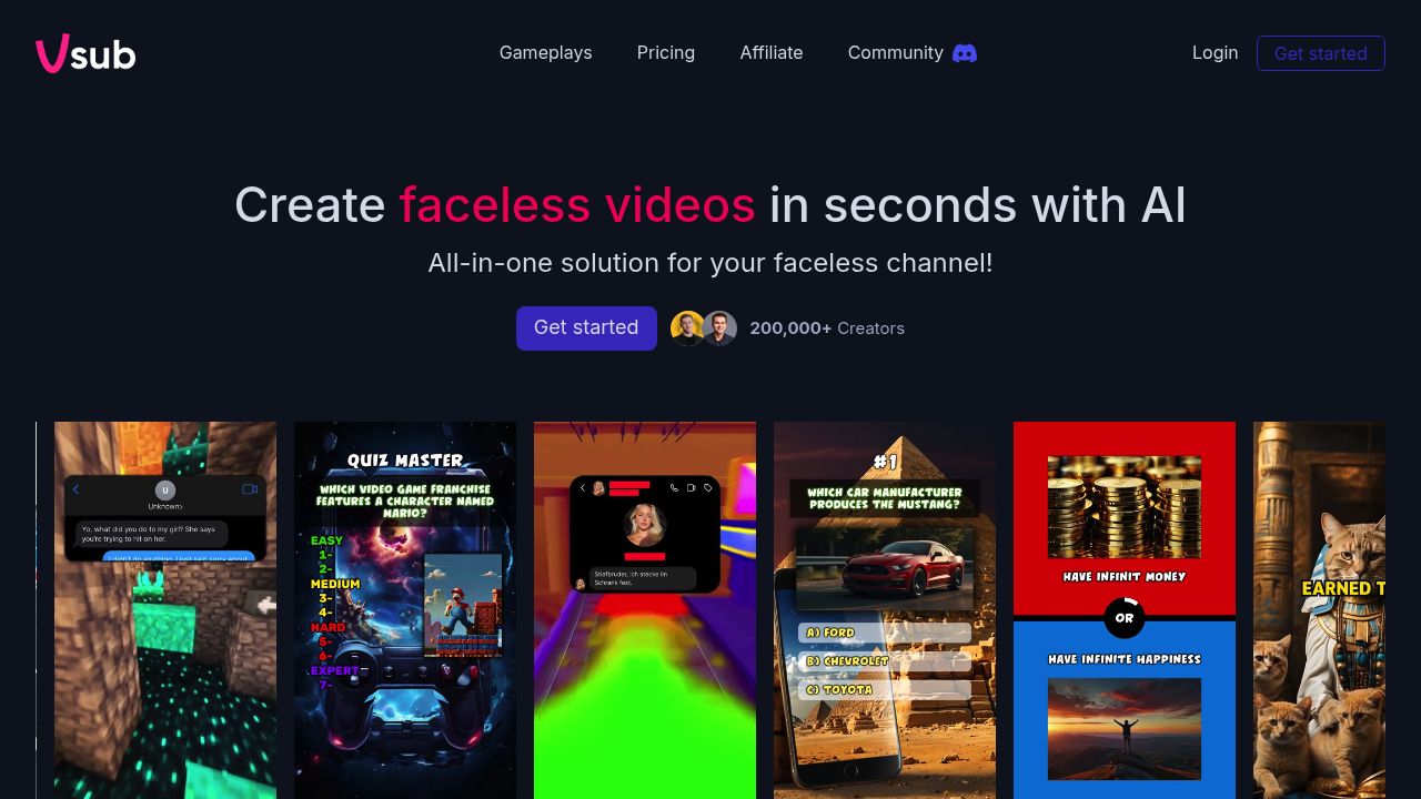 Vsub – Revolutionize Video Creation with AI
