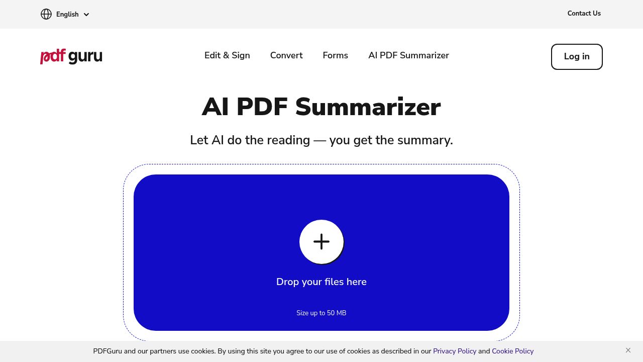 AI PDF Summarizer by PDF Guru