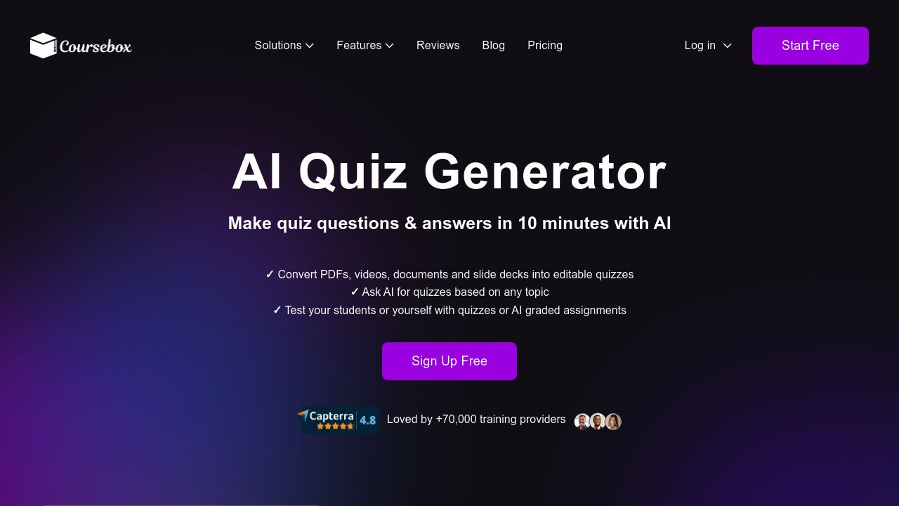 AI Quiz Generator