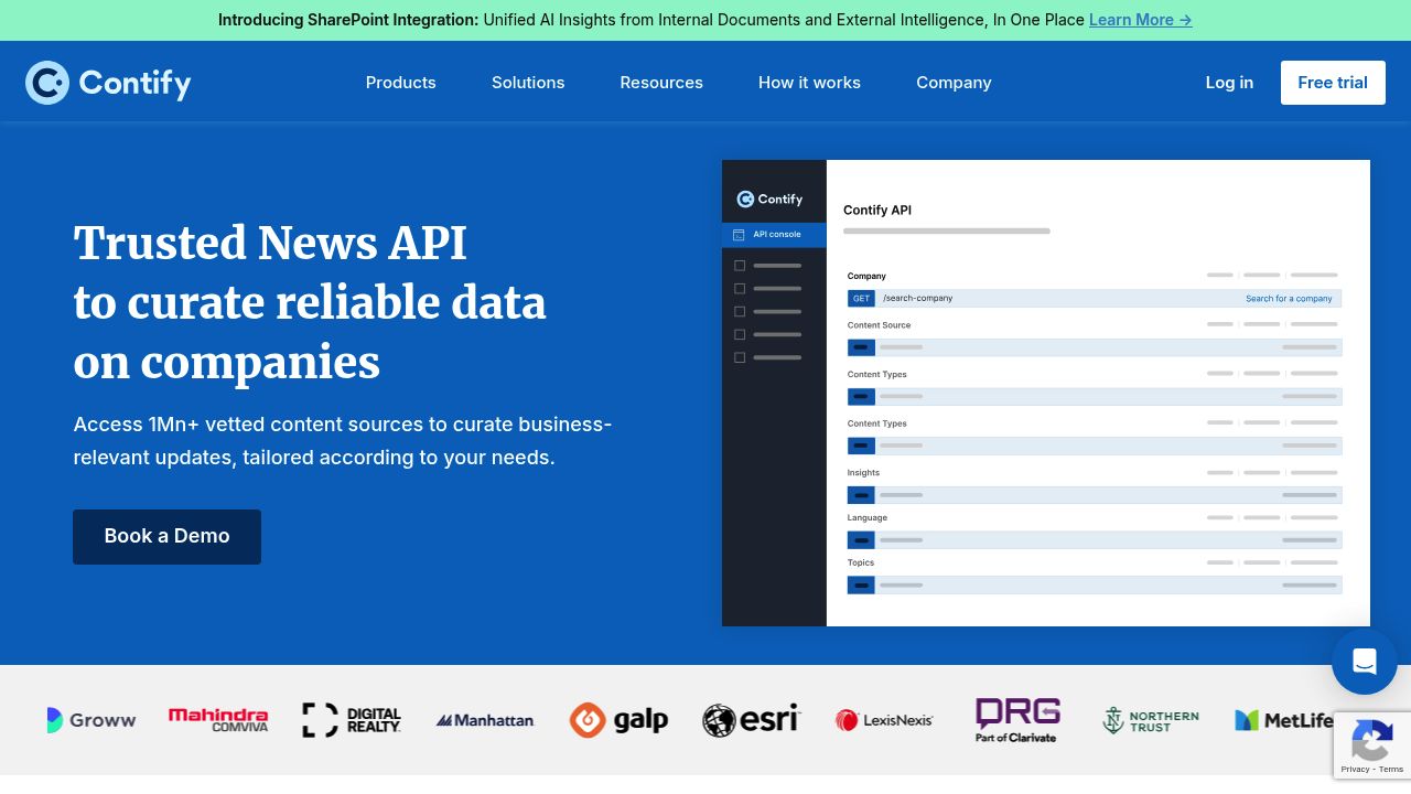 Contify News API