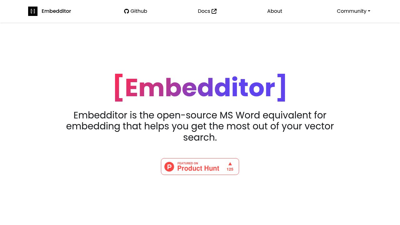 Embedditor