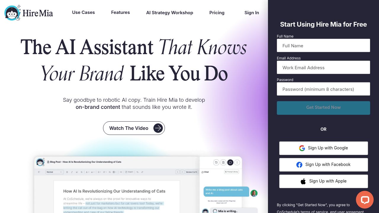Hire Mia