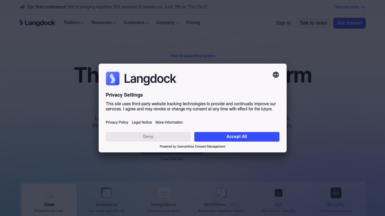 Langdock