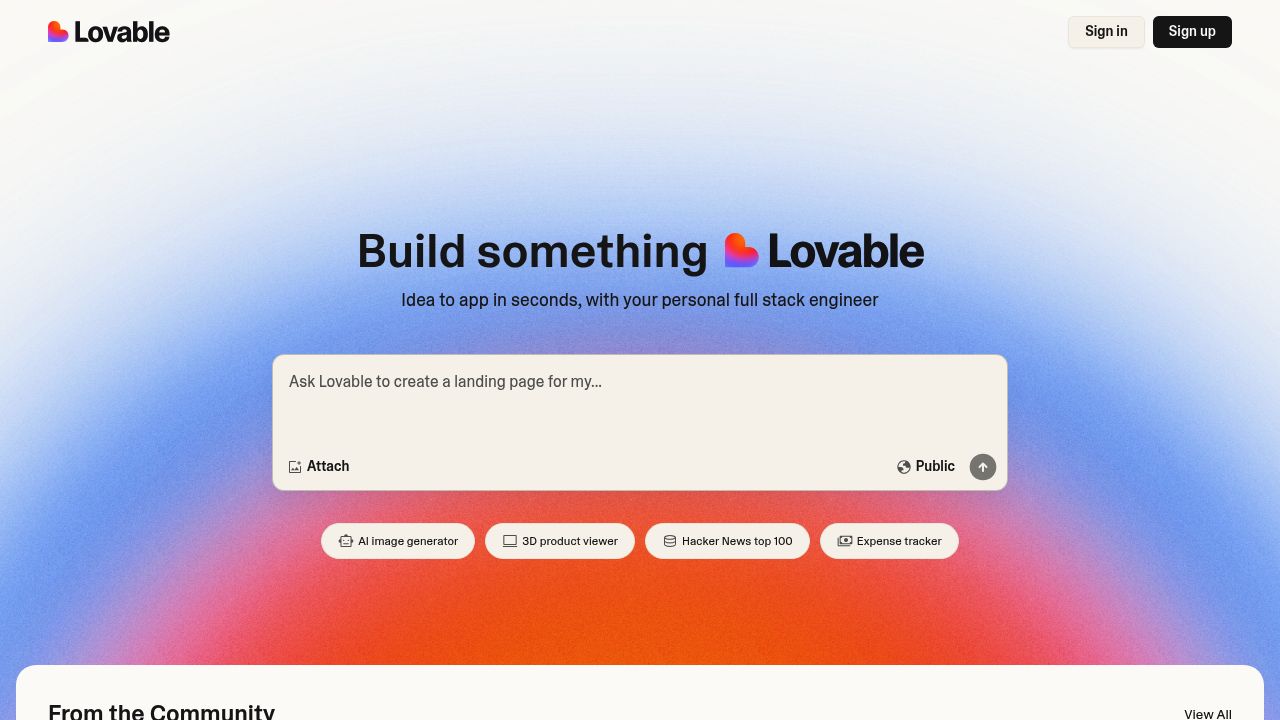 Lovable