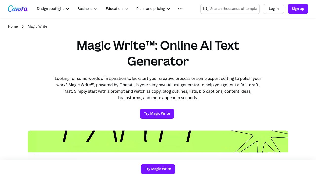 Magic Write