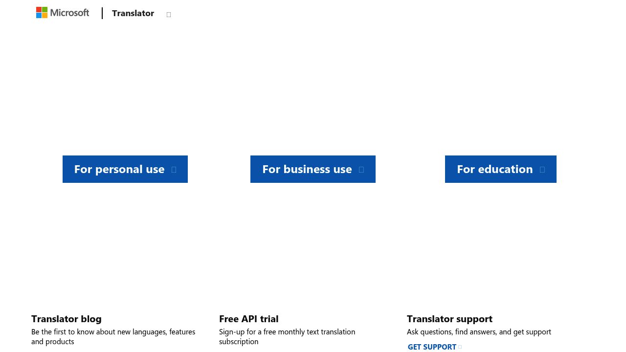 Microsoft Translator