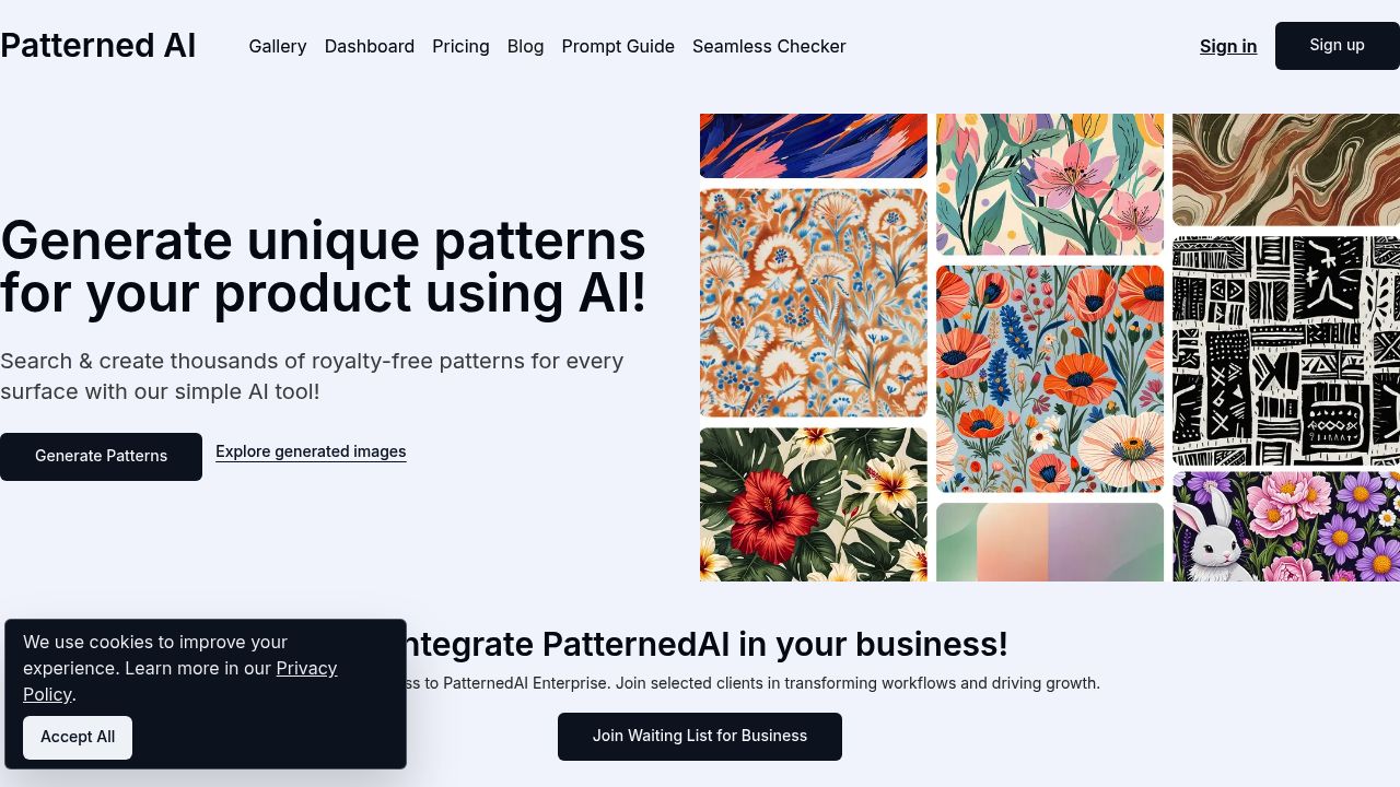 Patterned AI