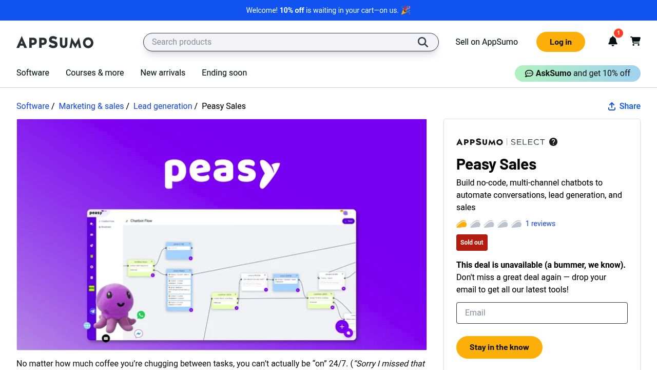 Peasy Sales