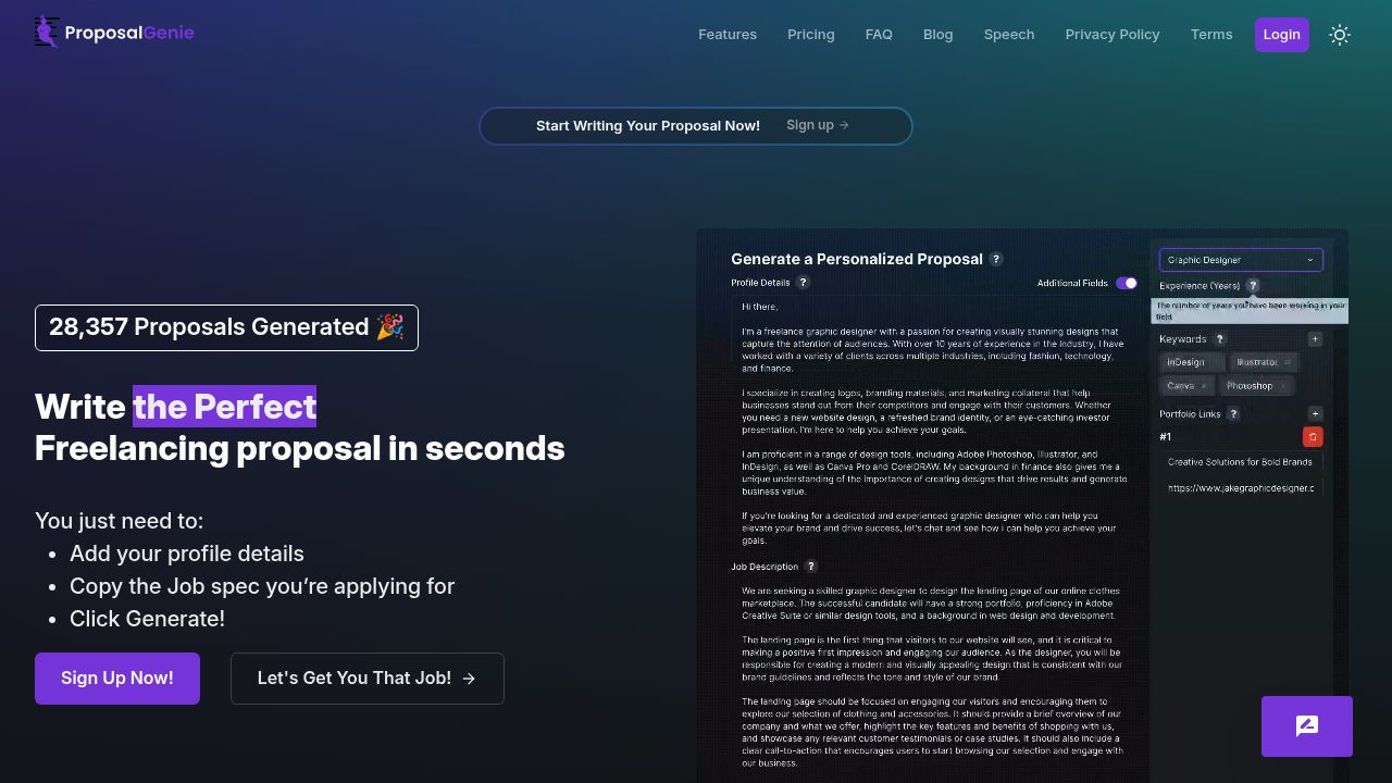 Proposal Genie