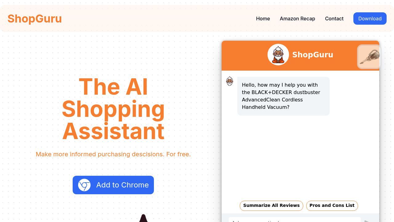 Shop Guru AI