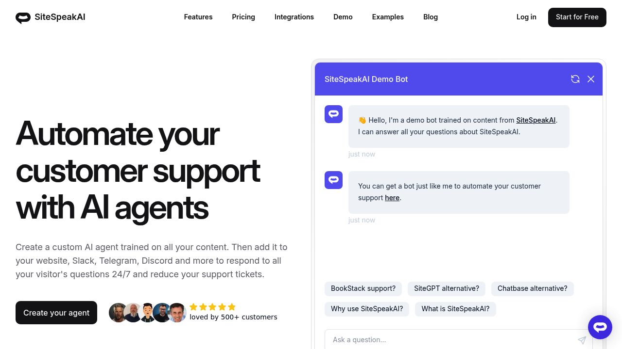 SiteSpeakAI