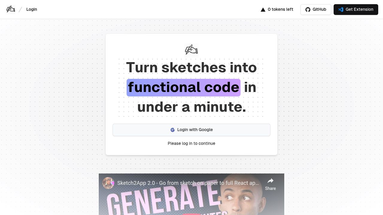Sketch2App