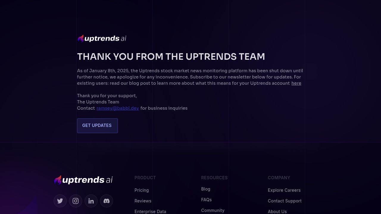 Uptrends.ai