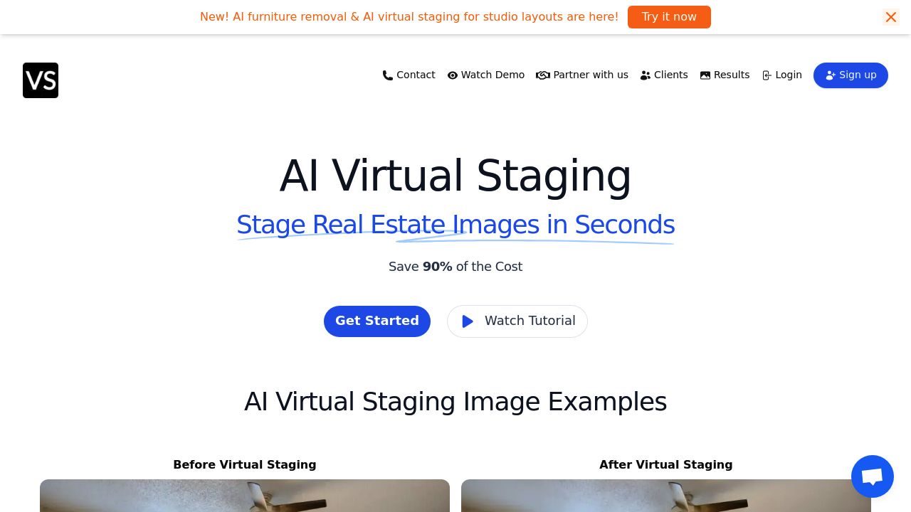 Virtual Staging AI