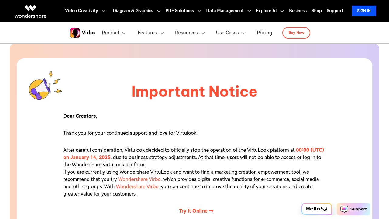 Wondershare VirtuLook